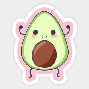 The Avocado Sticker